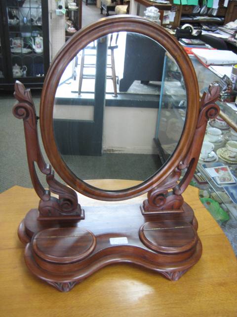 Mahogany Toilet Mirror   SOLD